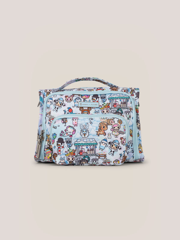 ju ju be tokidoki Snow Day Bestie Small Messenger Handbag Backpack — Ice Blue