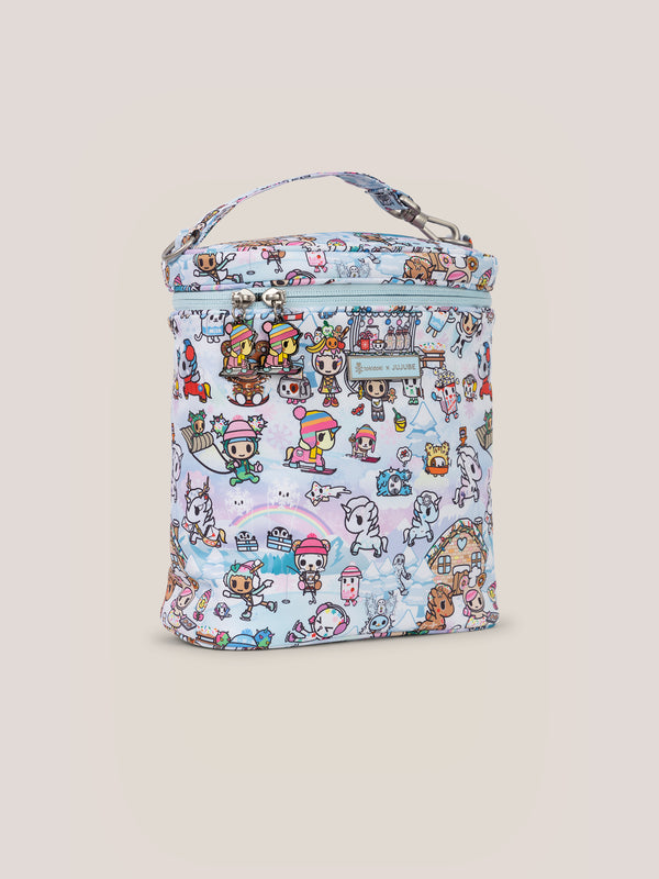 Ju Ju Be Tokidoki Snow Day Fuel Cell Insulated Bottle Bag — Ice Blue