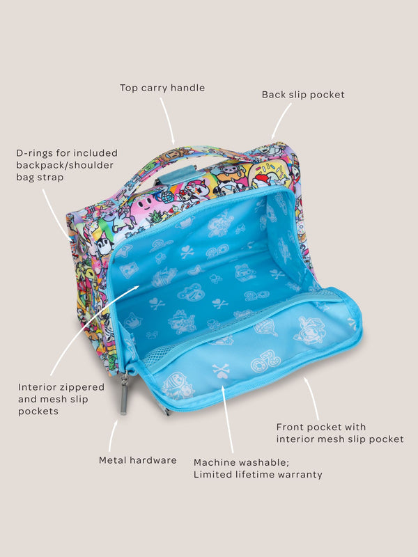 Ju Ju Be Tokidoki The Bestie Small Messenger Handbag - 20th Anniversary Celebration