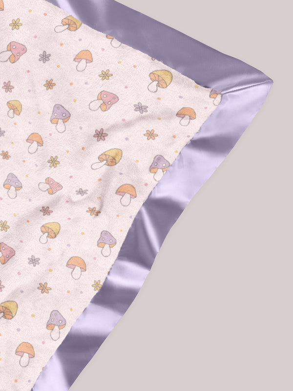 Ju Ju Be Ultra-Soft Thick Reversible Baby Blanket - Mushy Love
