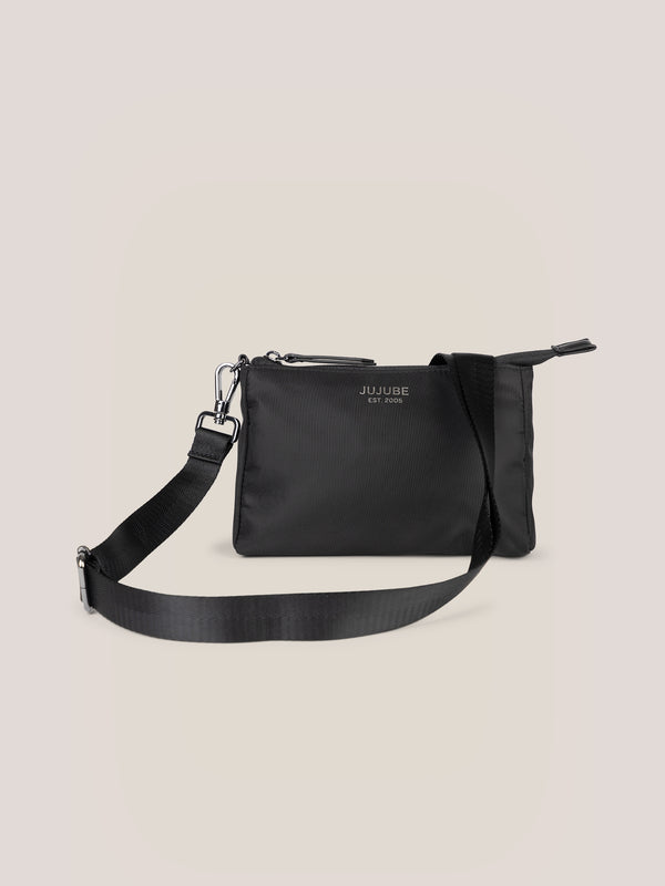 Ju Ju Be Witney Carson 3-piece Pouch Set - Cloud & Black