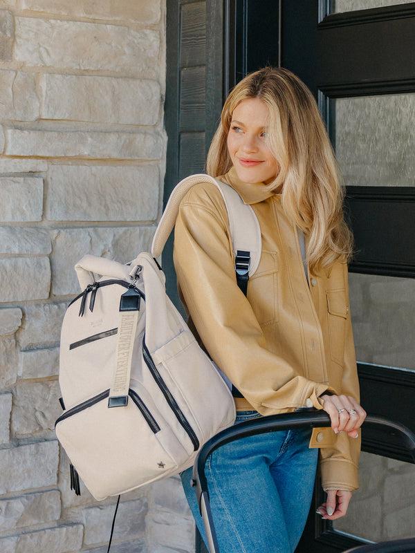 Ju Ju Be Witney Carson Classic Diaper Backpack - Cloud