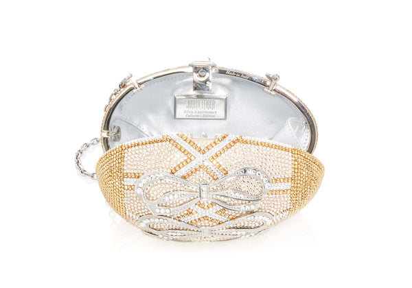 Judith Leiber 60th Anniversary Celebration Egg Corset Golden (Limited Edition 1990's)