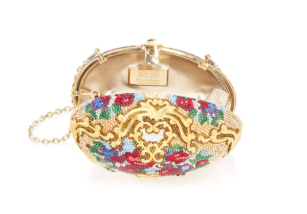 Judith Leiber 60th Anniversary Celebration Egg Filigree Savonnerie (Limited Edition 1970's)