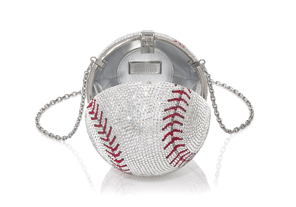 Judith Leiber Baseball Clutch