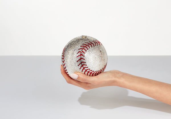 judith leiber Baseball Clutch