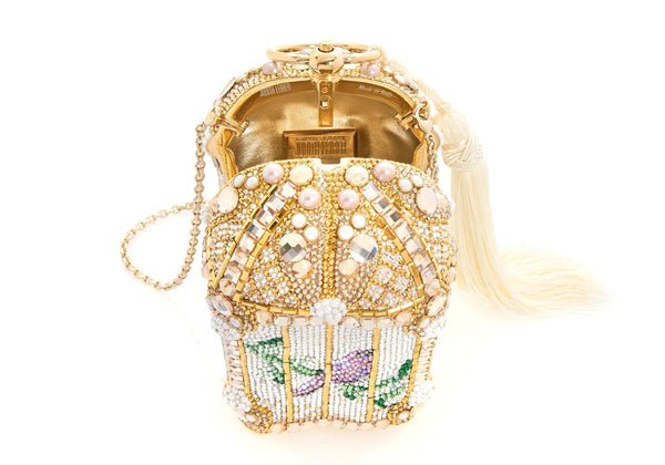 Judith Leiber Birdcage Gilded Bag