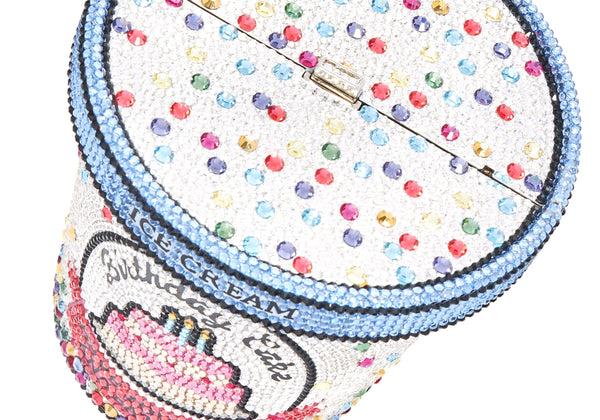 Judith Leiber Birthday Cake Ice Cream Pint