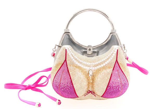 Judith Leiber Bust Pink Bikini