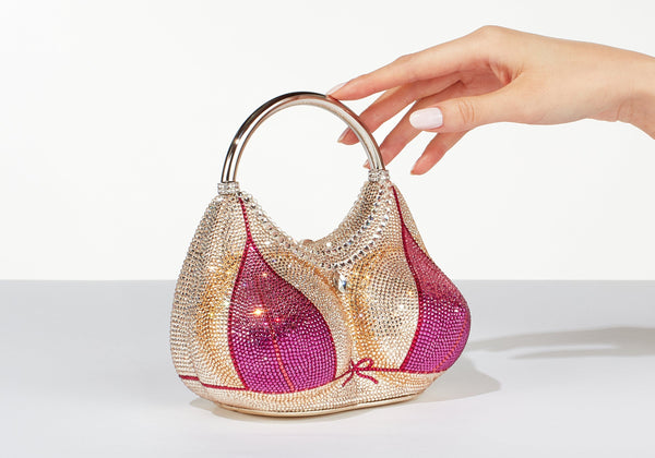 Judith Leiber Bust Pink Bikini