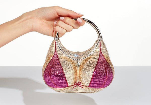 judith leiber Bust Pink Bikini