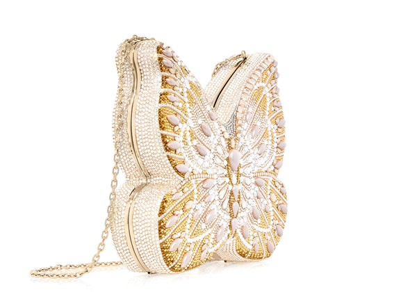 Judith Leiber Butterfly Pearly