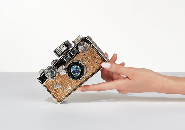 judith leiber Camera Click - Camera Shaped Handbag