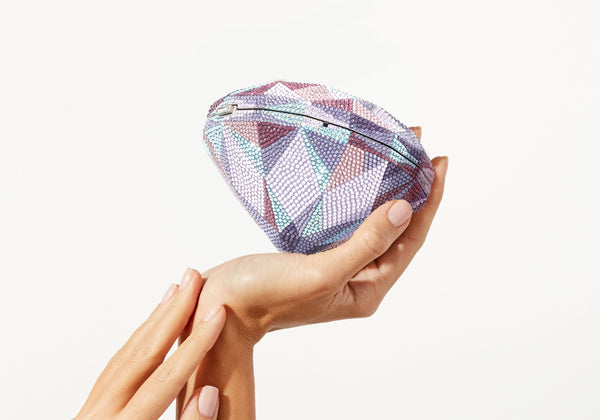 judith leiber Diamond Amethyst