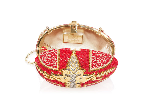 Judith Leiber Dragon's Egg Dragon Realm Red