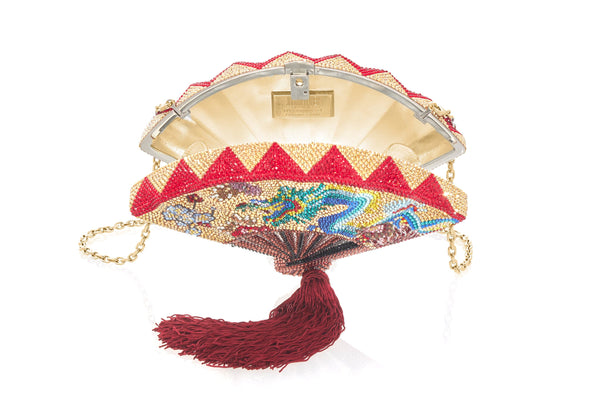 Judith Leiber Dragon's Eye Fan