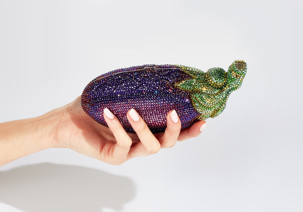 judith leiber Eggplant