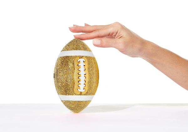 judith leiber Football Gold