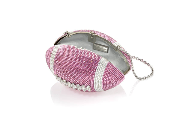 Judith Leiber Football Pink
