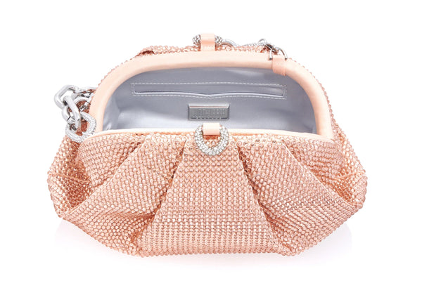 Judith Leiber Gemma Crystal Light Peach