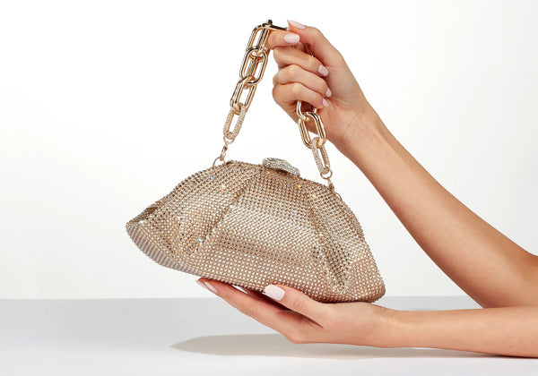 judith leiber Gemma Crystal Prosecco Purse