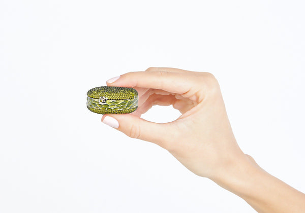 judith leiber Green Tea Macaron