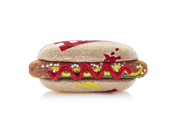 Judith Leiber Hot Dog Handbag