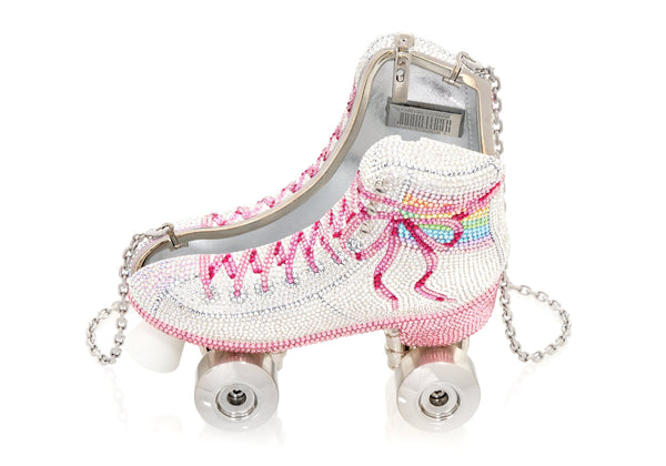 judith leiber Let's Roll Roller Skate Purse