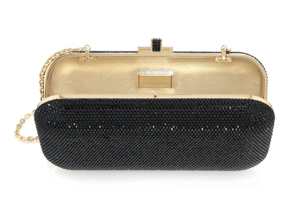 Judith Leiber Long Slide Black