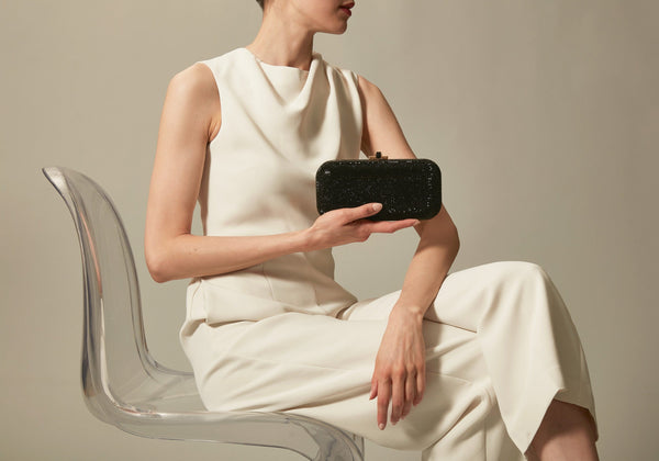 judith leiber Long Slide Black