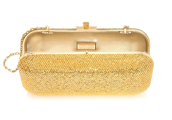 Judith Leiber Long Slide Gold