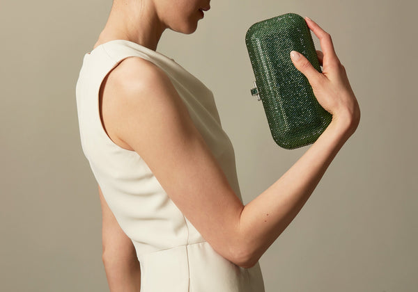 judith leiber Long Slide Green