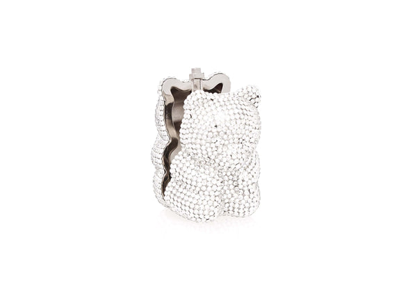 judith leiber Mini Gummy Bear Silver
