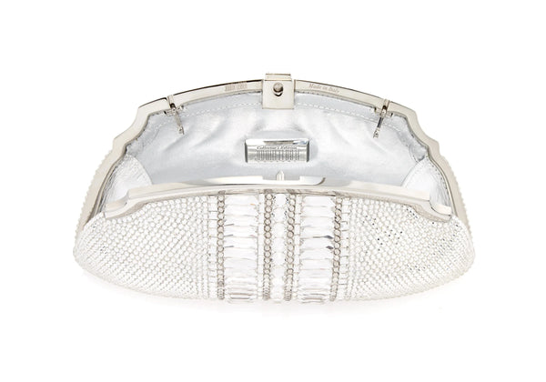 Judith Leiber Mini Venetian Gems Silver