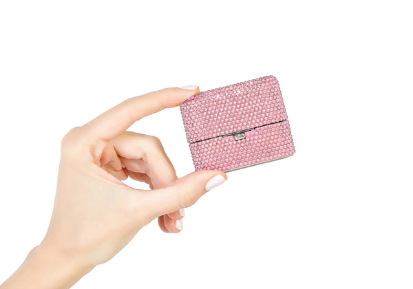 judith leiber Miniature Box Say Yes Pink