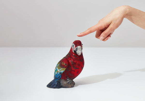 judith leiber Parrot Scarlet