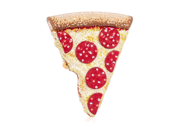 Judith Leiber Pepperoni Pizza