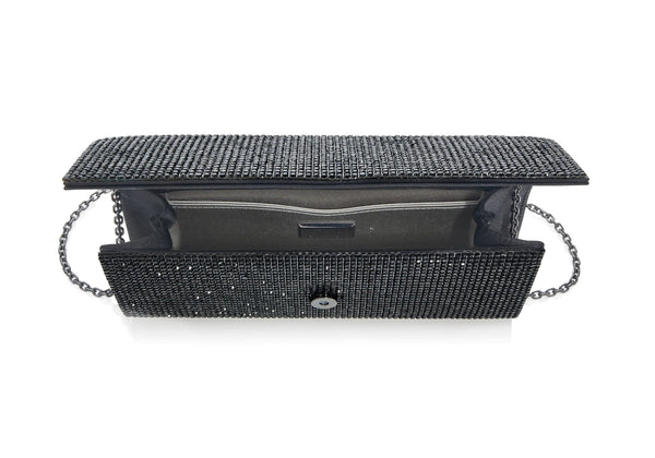 Judith Leiber Perry Crystal Black