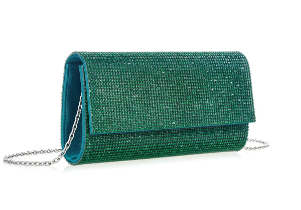 Judith Leiber Perry Crystal Emerald