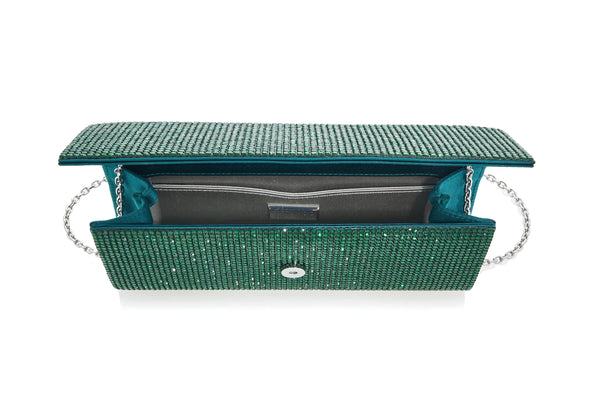 judith leiber Perry Crystal Emerald