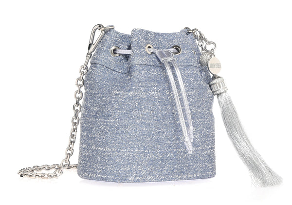 Judith Leiber Piper Sparkle Denim Sky Blue
