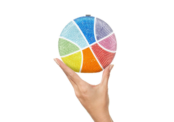 judith leiber Rainbow Basketball