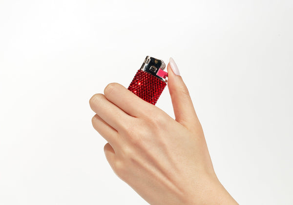 judith leiber Red Flame Miniature Got a Light?