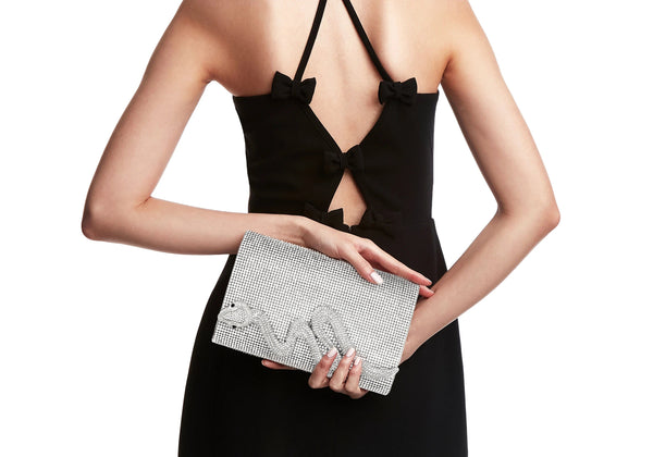 judith leiber Serpent Fizzoni Silver