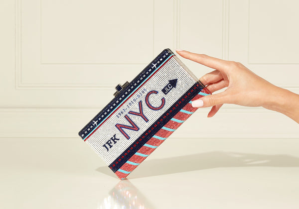 judith leiber Sleek Rectangle NYC Home Base