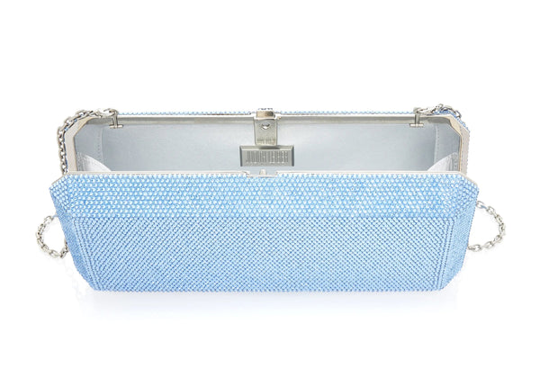 judith leiber Slim Rectangle Blue