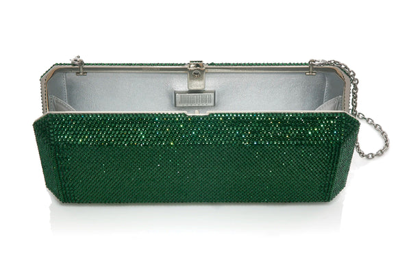 judith leiber Slim Rectangle Green