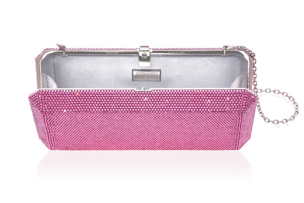 judith leiber Slim Rectangle Pink