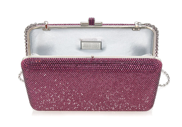 Judith Leiber Slim Slide Amethyst