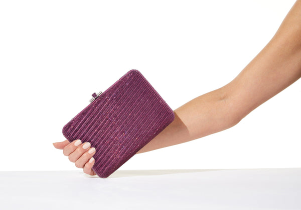 judith leiber Slim Slide Amethyst